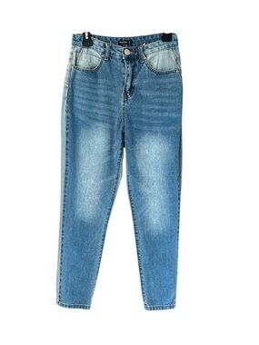 Nasty Gal Two Tones Mom Blue Jeans Women’s Size 2‎ Inside Out Denim